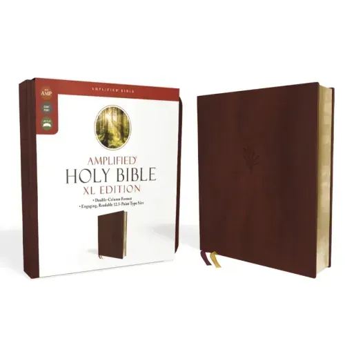 Amplified Holy Bible, XL Edition, Leathersoft, Burgundy