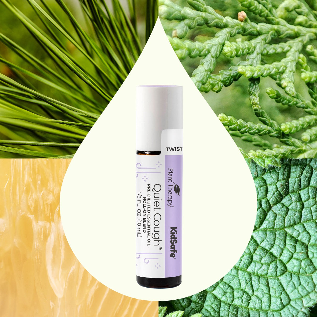 Quiet Cough® KidSafe Essential Oil Blend Pre-Diluted Roll-On