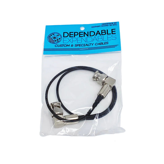 BNC RA to BNC RA Cable - 18"