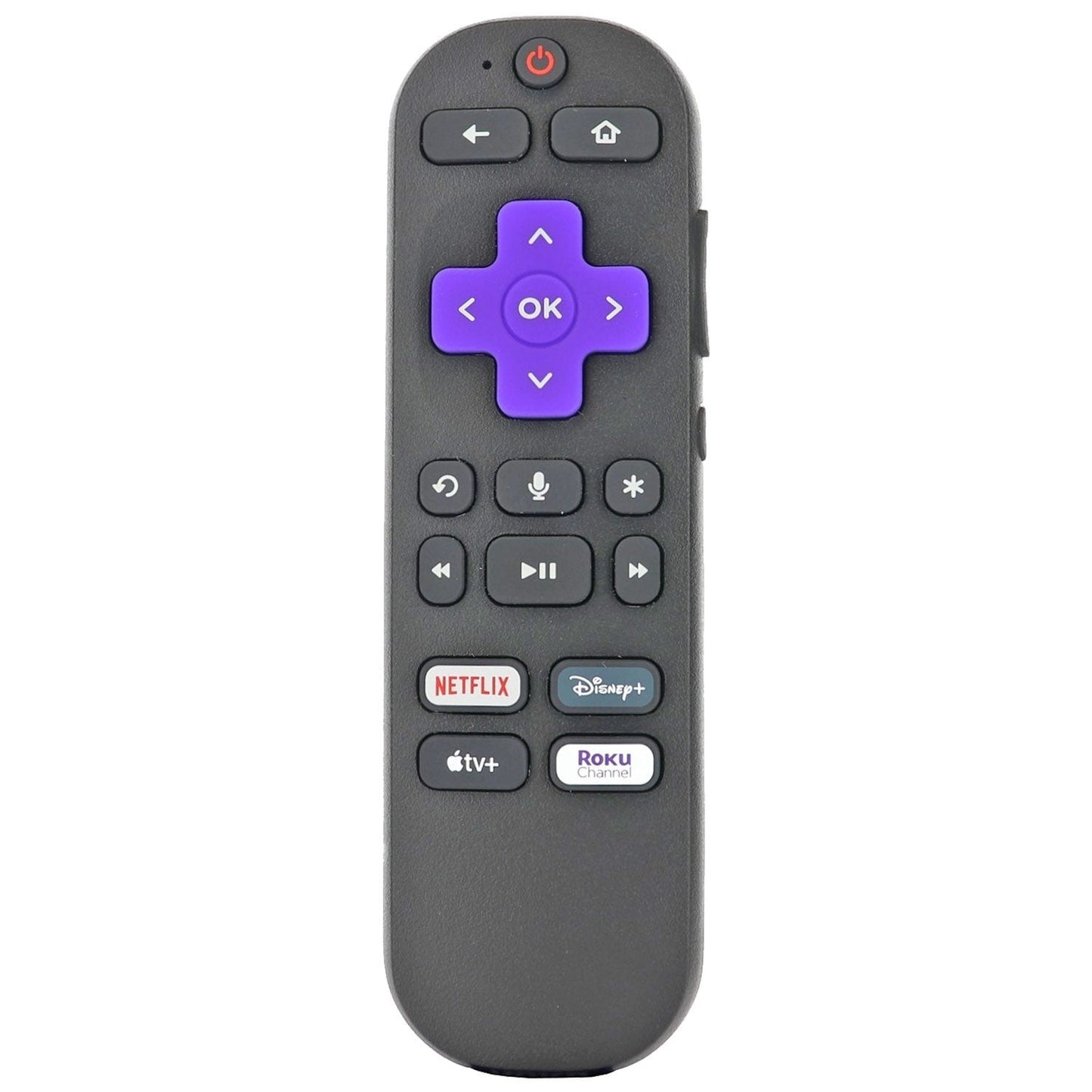 Substitute for Roku RCGR4 RF Game/Voice/headphone Streaming Remote Control 3226000207 [RCGZ1, NO HEADPHONE JACK, GAME KEYS]