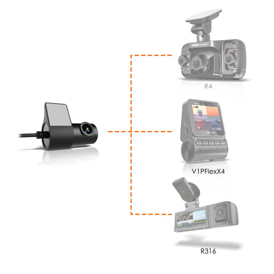 Rexing Rear Camera for R4, V1PFlex X4, R316 Series, and RH2 Series - 🆕 New Arrivals, All Products, Products from Rexing - Little Red General Store