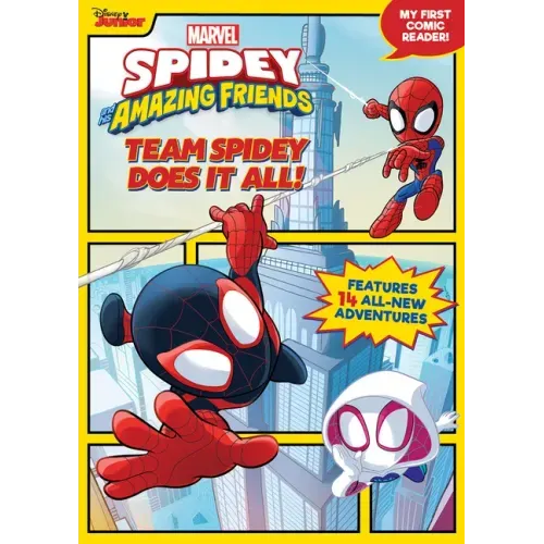 Spidey and His Amazing Friends: Team Spidey Does It All!: My First Comic Reader!