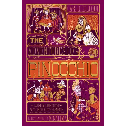 The Adventures of Pinocchio (Minalima Edition): (Ilustrated with Interactive Elements)