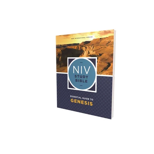 NIV Study Bible Essential Guide to Genesis, Paperback, Red Letter, Comfort Print