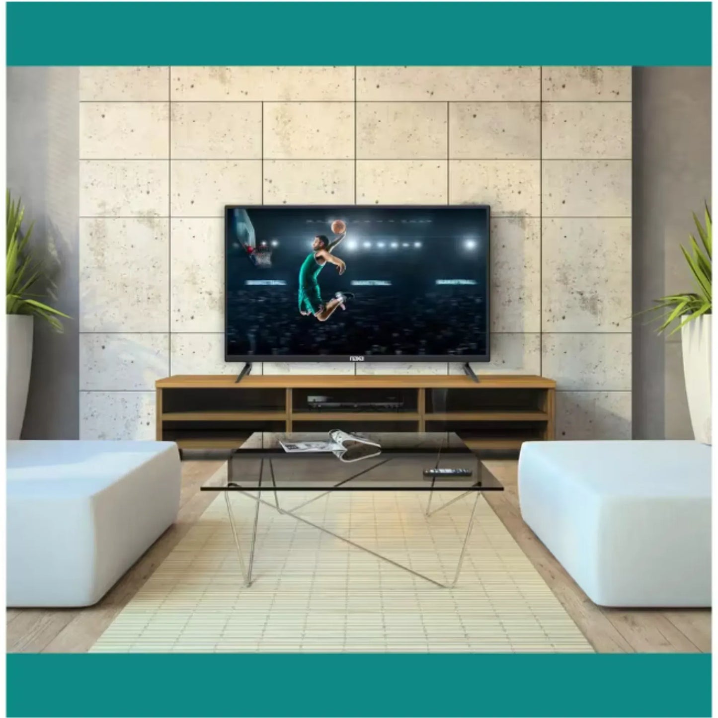 Naxa 32” Class 720p Widescreen LED HD Television w Built-In Digital ATSC Tuner (NT-3206)