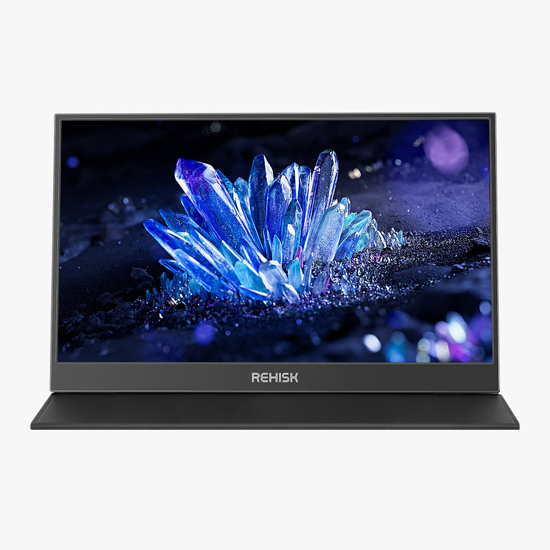 ReHisk RE-15.6FC - 15.6'' FHD 1080P Portable Monitor With Full Cover