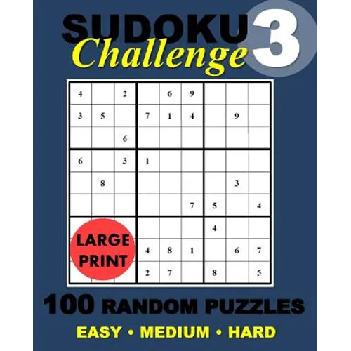 Suduko Challange #3: Suduko Challange Random Puzzles