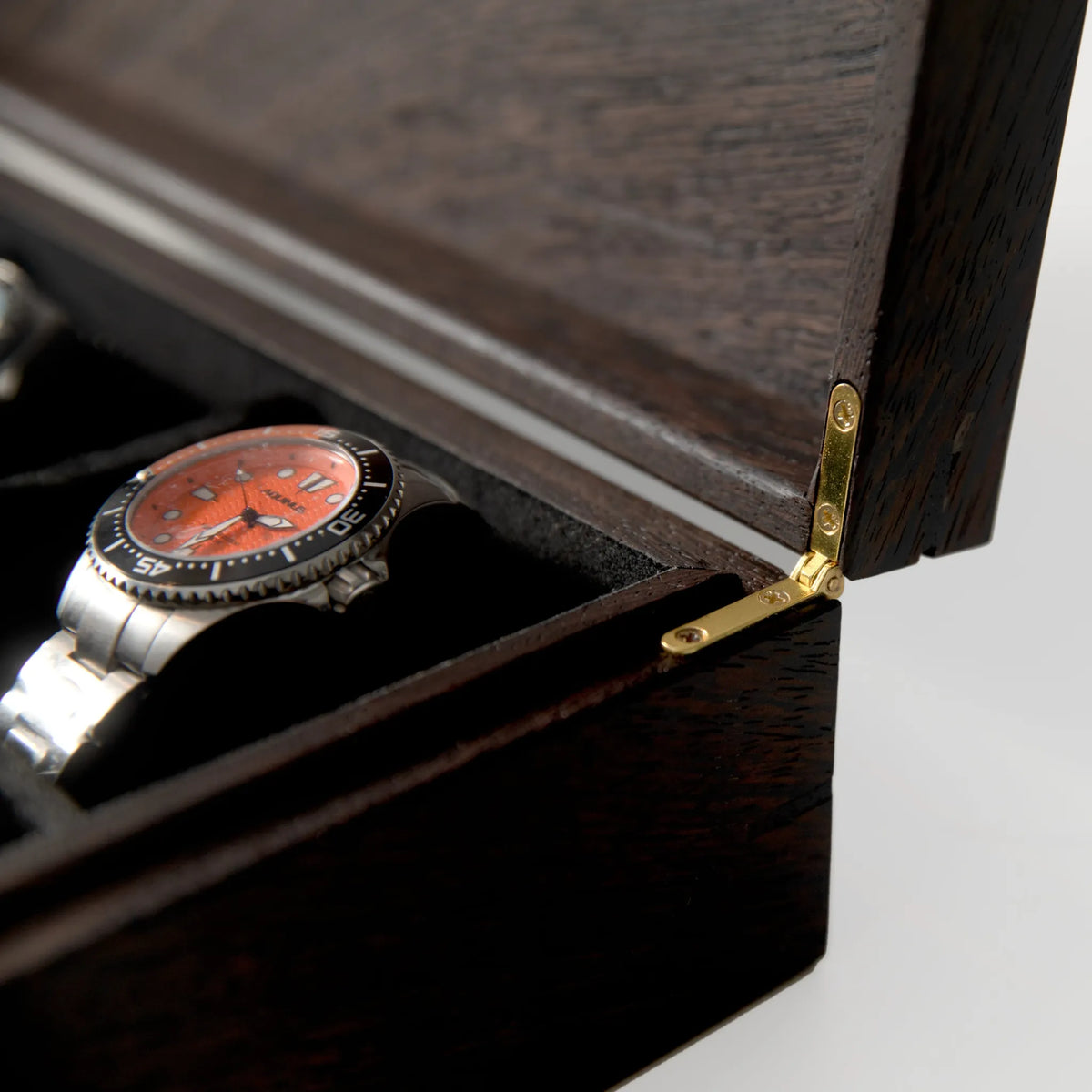 Watch Box - Wenge Hardwood - 8 Watch Compartments - 🆕 New Arrivals, All Products, Products from Red Ridge Woodworking, 👗 Apparel + Accessories, 👗 Jewelry - Little Red General Store