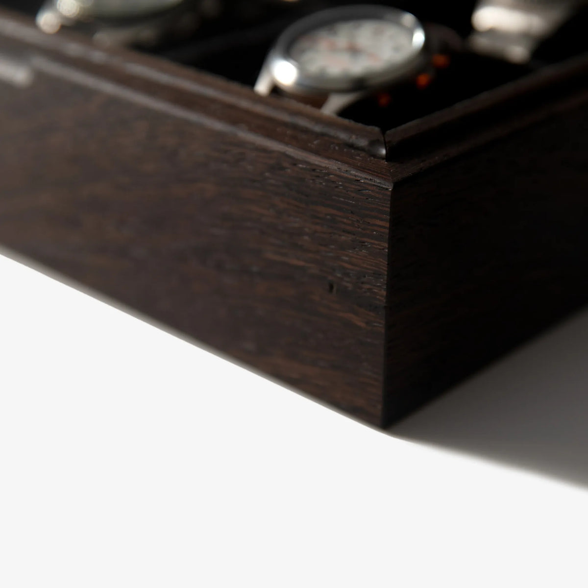 Watch Box - Wenge Hardwood - 8 Watch Compartments - 🆕 New Arrivals, All Products, Products from Red Ridge Woodworking, 👗 Apparel + Accessories, 👗 Jewelry - Little Red General Store