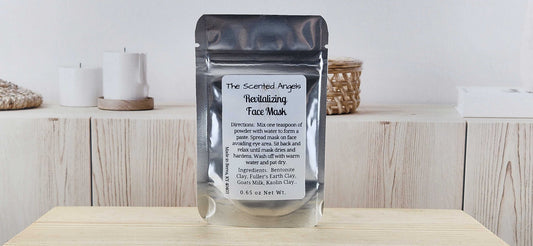 Revitalizing Face Mask - Made with all-natural clays