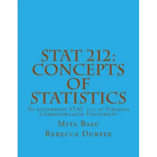 Stat 212: Concepts of Statistics