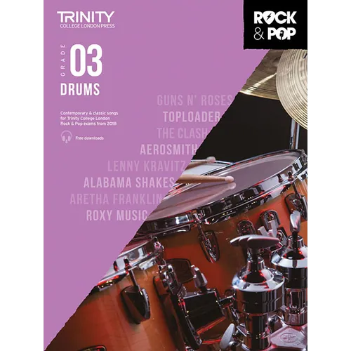 Trinity Rock & Pop 2018 Drums: Grade 3