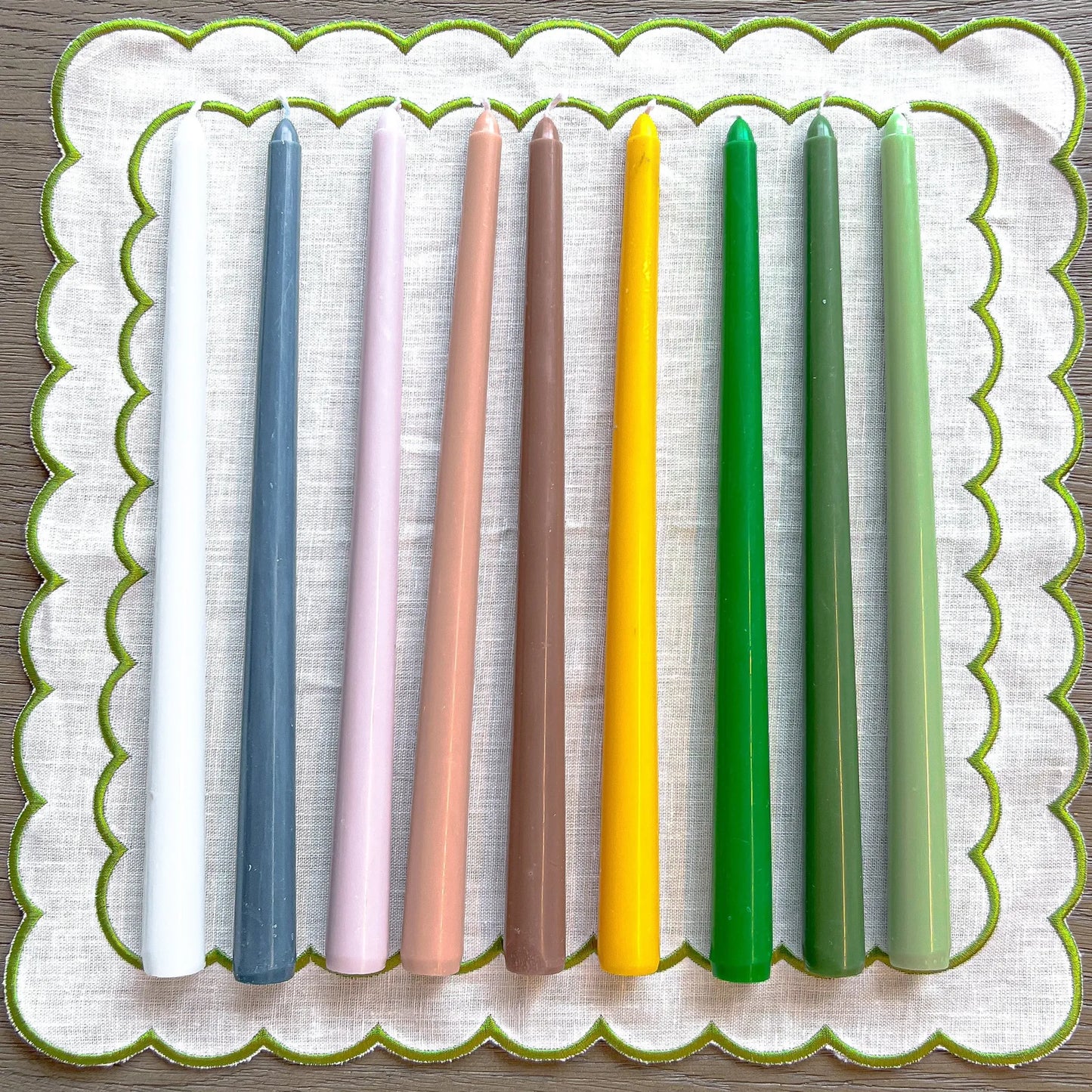 Extra Tall Rose Glow Taper Candle, 1 Case of 25 Candles (4 in each pack)