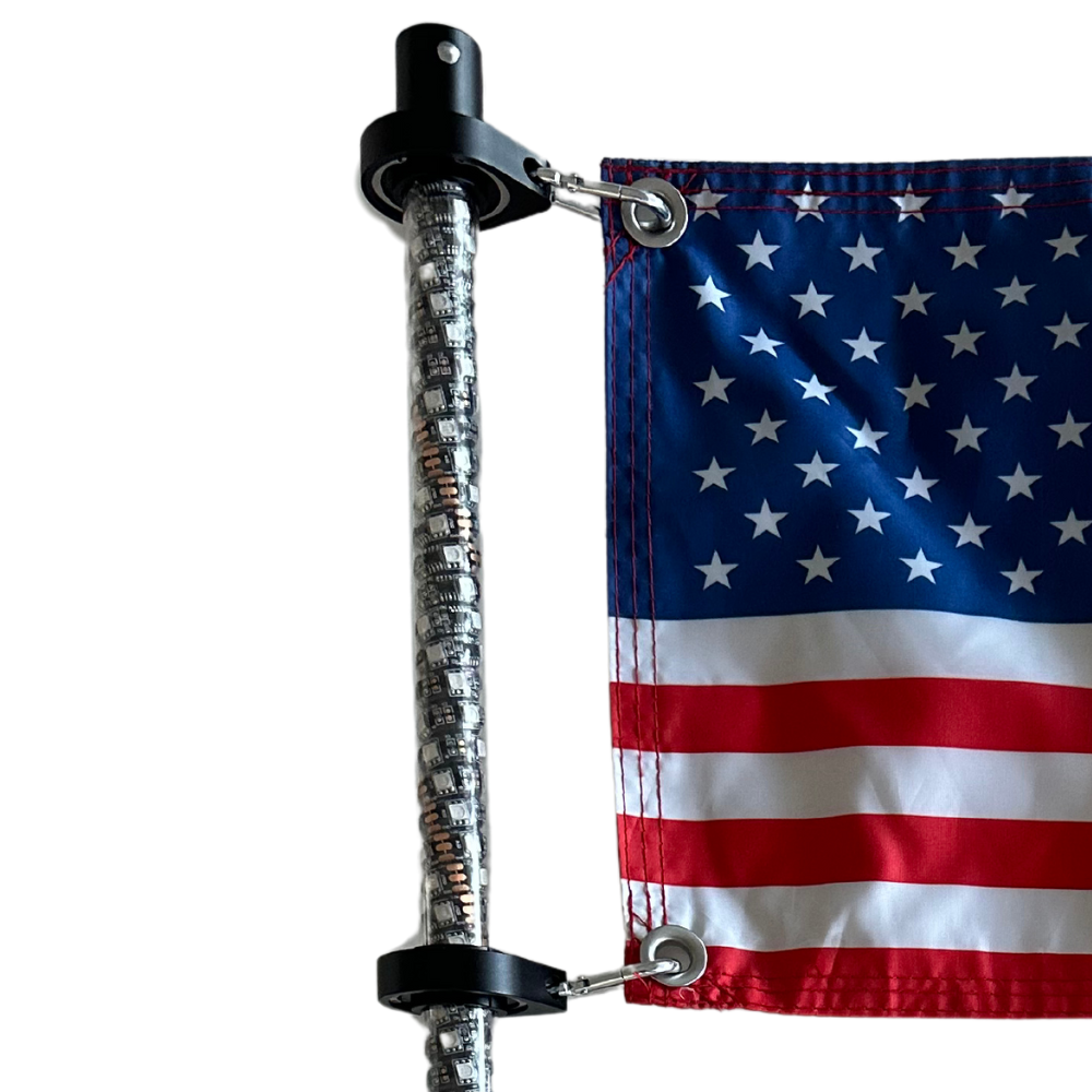Rotating Flag Clamps For Elite PRO LED Whips (Set of 2)