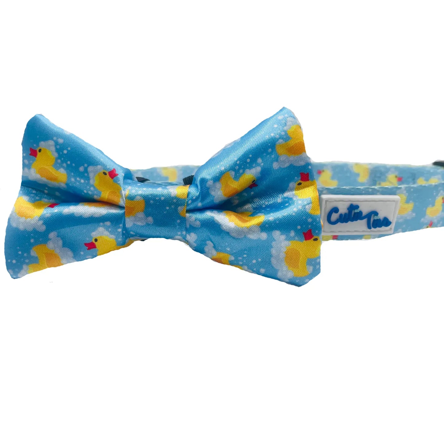 Rubber Duckies Dog Bow Tie