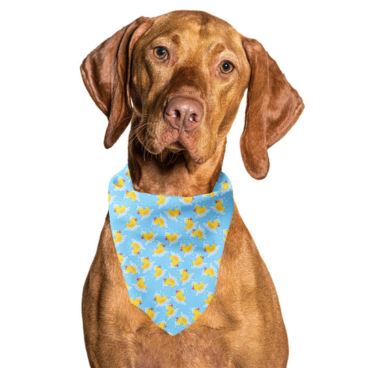 Rubber Duckies Tie On Dog Bandana