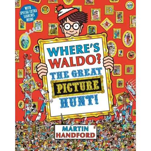 Where's Waldo? the Great Picture Hunt!: (A Hidden Object Activity Book Including Stickers, Spot-The-Difference Spreads, Search & Find Puzzles, & More