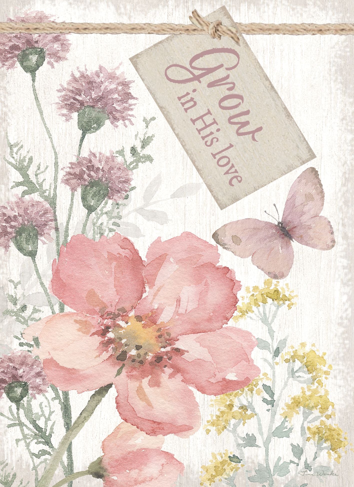 S22571 - PEACEFUL GARDEN - THINKING OF YOU - KJV