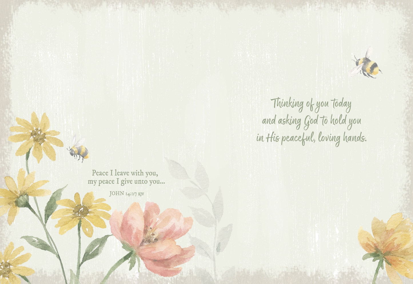 S22571 - PEACEFUL GARDEN - THINKING OF YOU - KJV