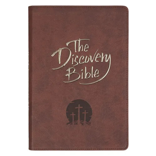 The Discovery Bible: [Brown Faux Leather Deluxe Edition]