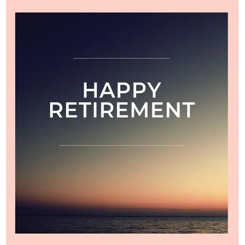 Happy Retirement Guest Book (Hardcover): Guestbook for retirement, message book, memory book, keepsake, retirement book to sign