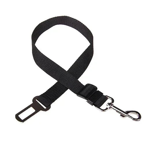 Pet Car Seat Belt Harness – Adjustable Safety Clip for Dogs & Cats