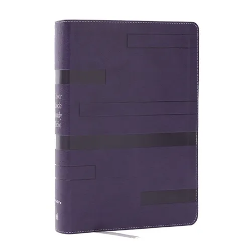 Color Code Study Bible, Revealing God's Truth Color by Color (Niv, Purple Leathersoft, Red Letter, Comfort Print)