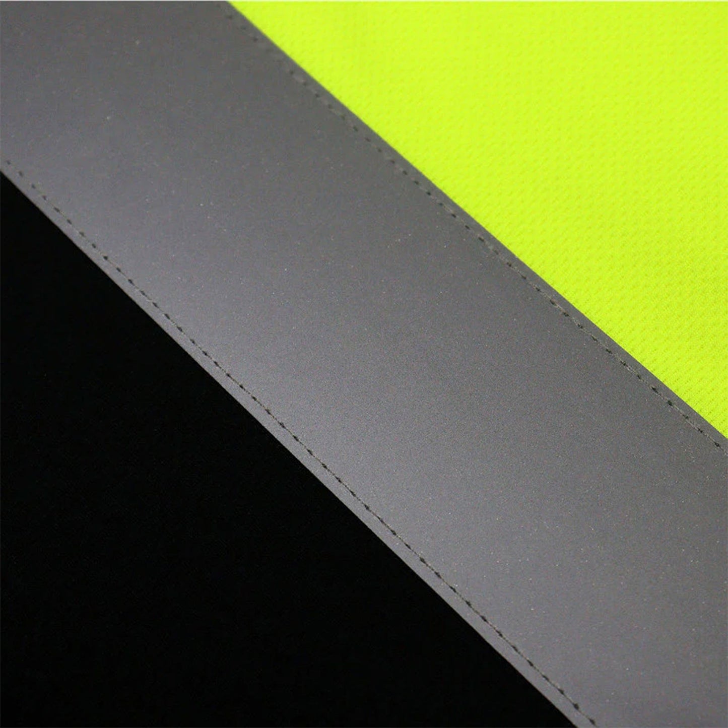 High Visibility Safety Color Block T-Shirt with Front Pocket – Reflective Unisex Workwear