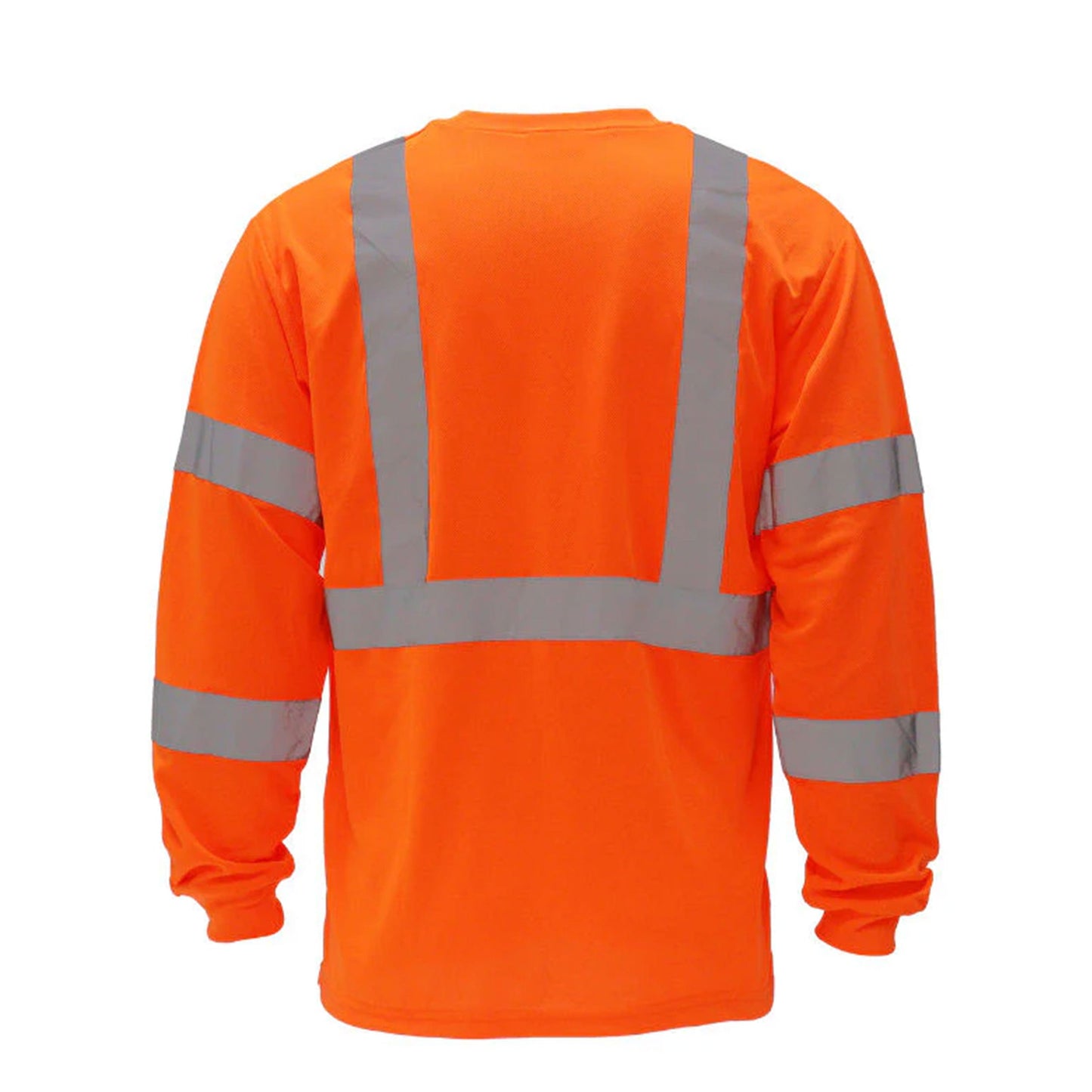 High Visibility Safety Long Sleeve T-Shirt – Durable and Comfortable Workwear