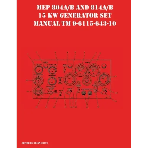 MEP 804A/B and 814A/B 15 KW Generator Set Manual TM 9-6115-643-10
