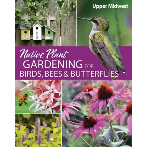 Native Plant Gardening for Birds, Bees & Butterflies: Upper Midwest