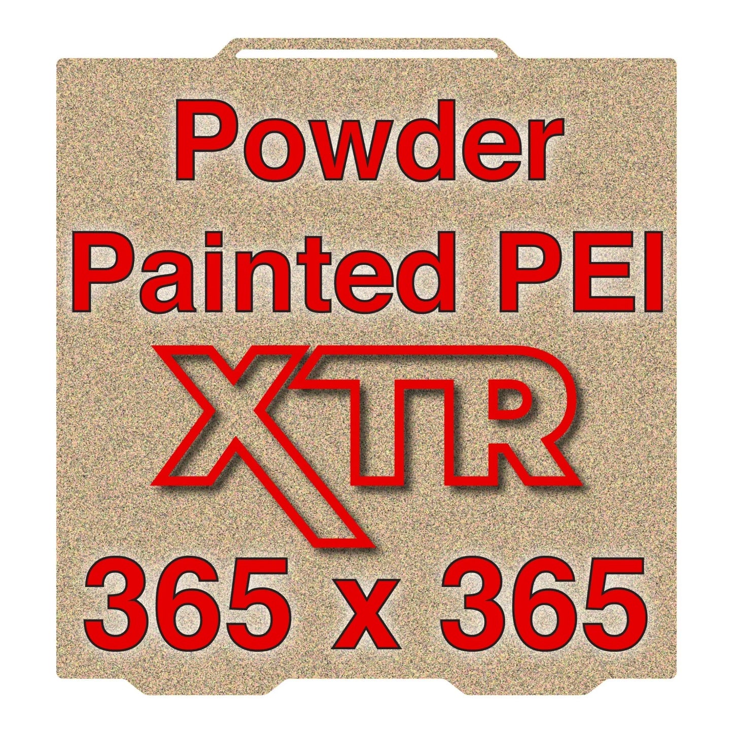XTR Flexi Plate with Textured ULTEM PEI - Prusa XL - 365 x 365