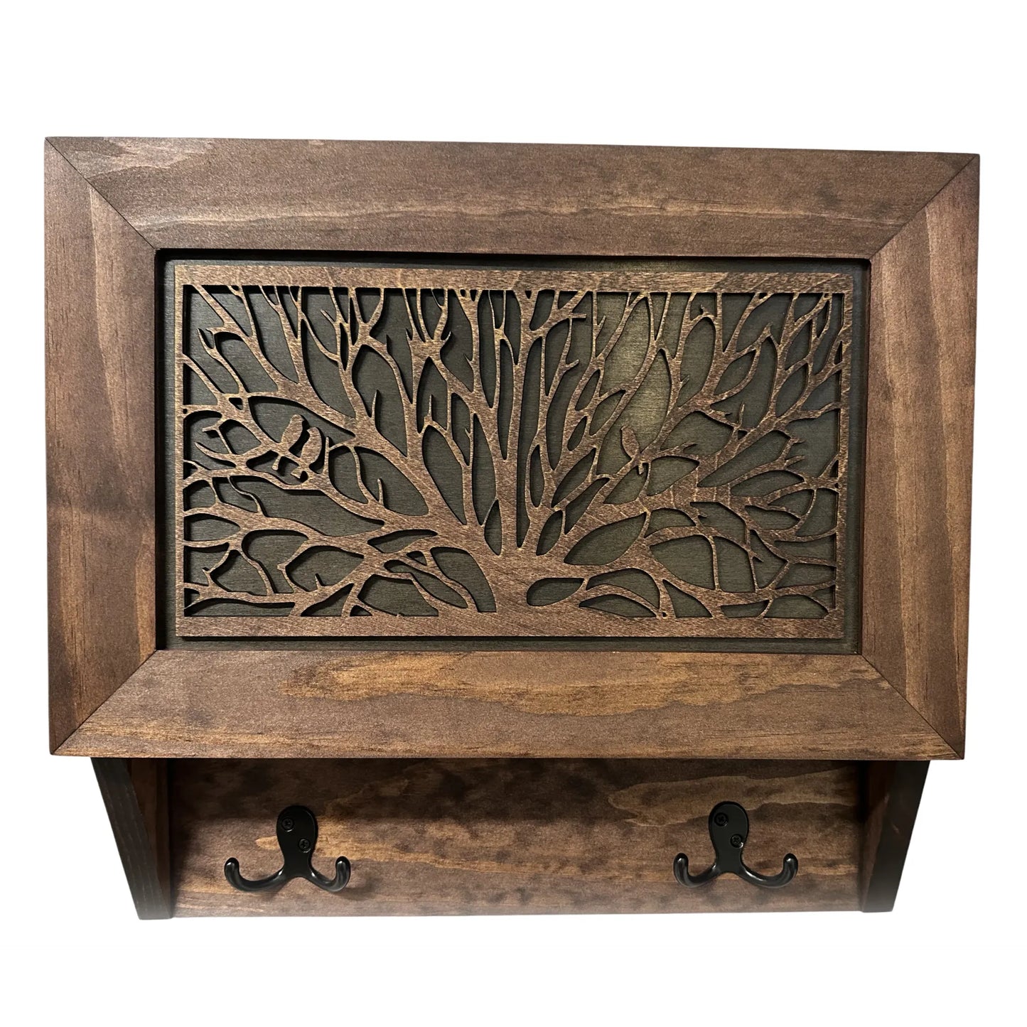 Tree of Life Wall-Mounted Gun Cabinet – Hidden Firearm Storage with Elegant Nature-Inspired Design