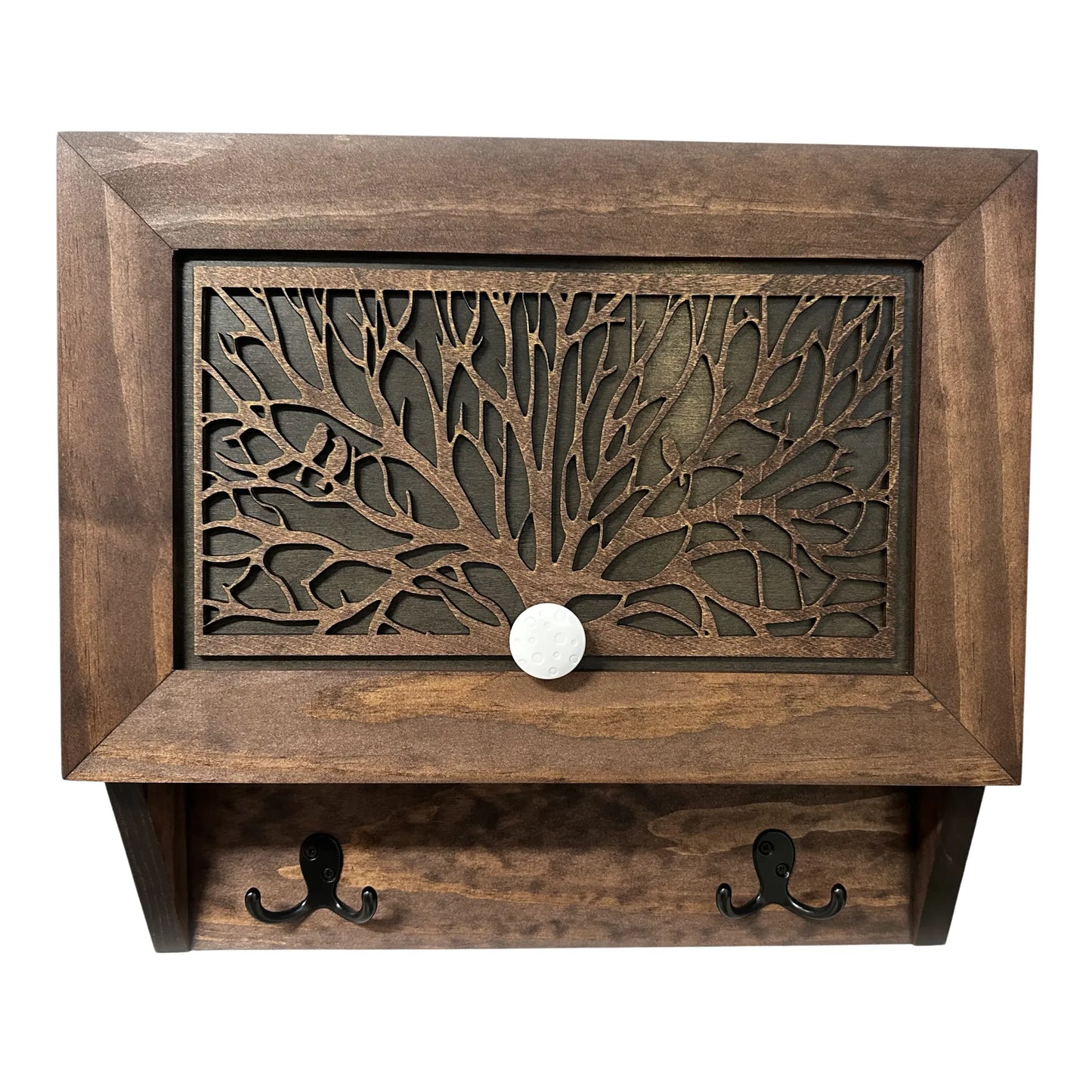 Tree of Life Wall-Mounted Gun Cabinet – Hidden Firearm Storage with Elegant Nature-Inspired Design