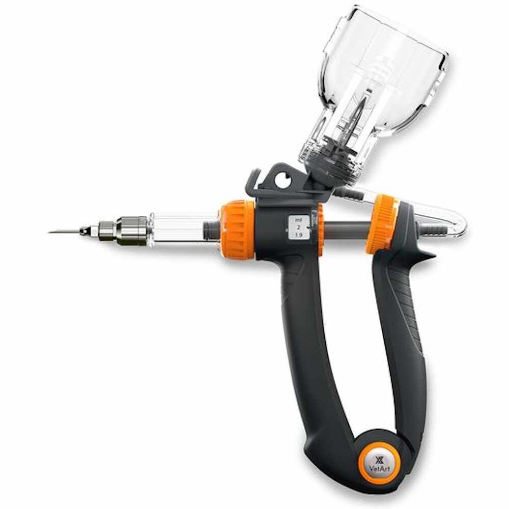 Vetart Syringe 10ml Middle Bottle Mount