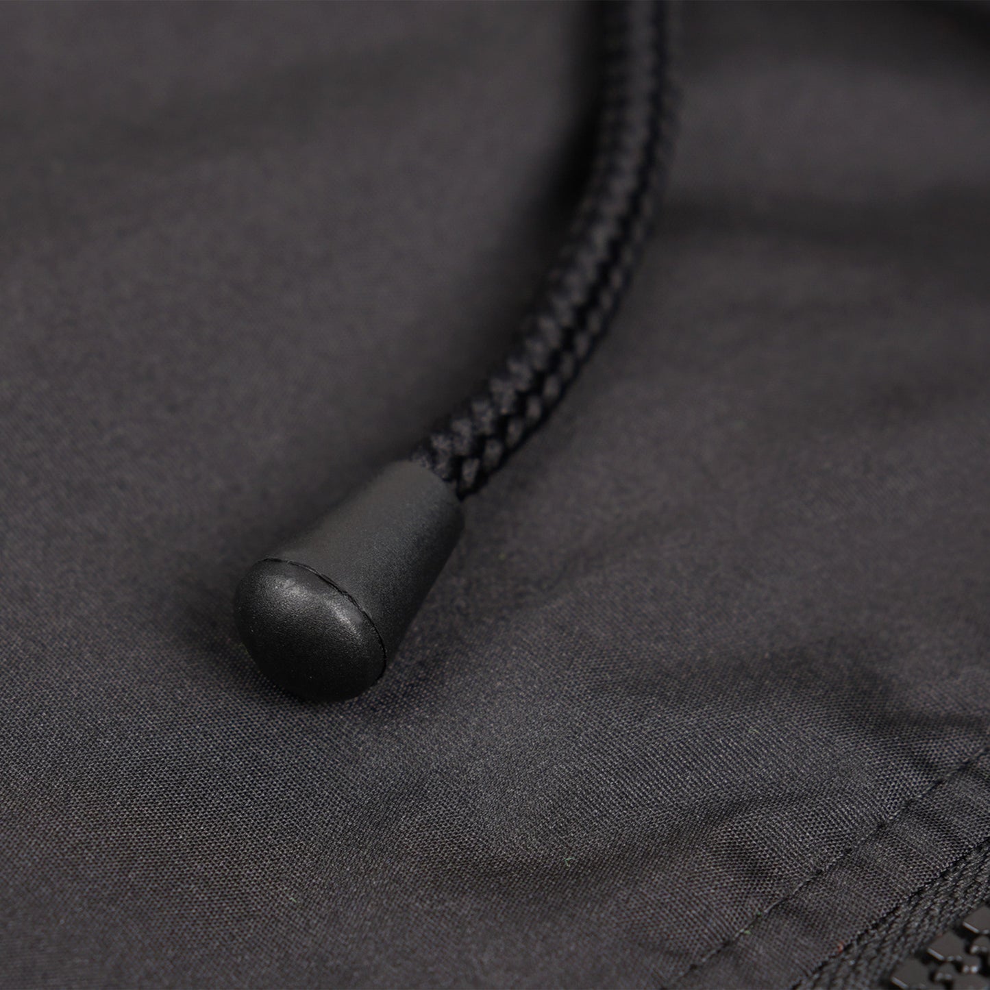 Zip-Up Windbreaker Jacket with Hood