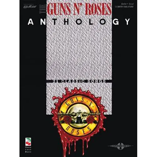 Guns N' Roses Anthology Play It Like It Is Guitar Tablature Songbook with 21 Classic Hard Rock Songs Accurate Sheet Music for Electric Guitar Features