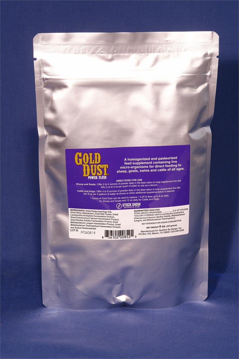 GOLD DUST STOCK SHOW SECRETS GOLD DUST POWER FLUID