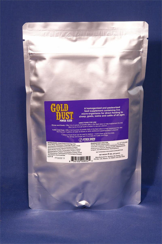 GOLD DUST STOCK SHOW SECRETS GOLD DUST POWER FLUID