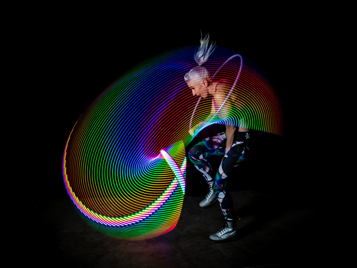 Ready To Ship Atomic V LED Hoops