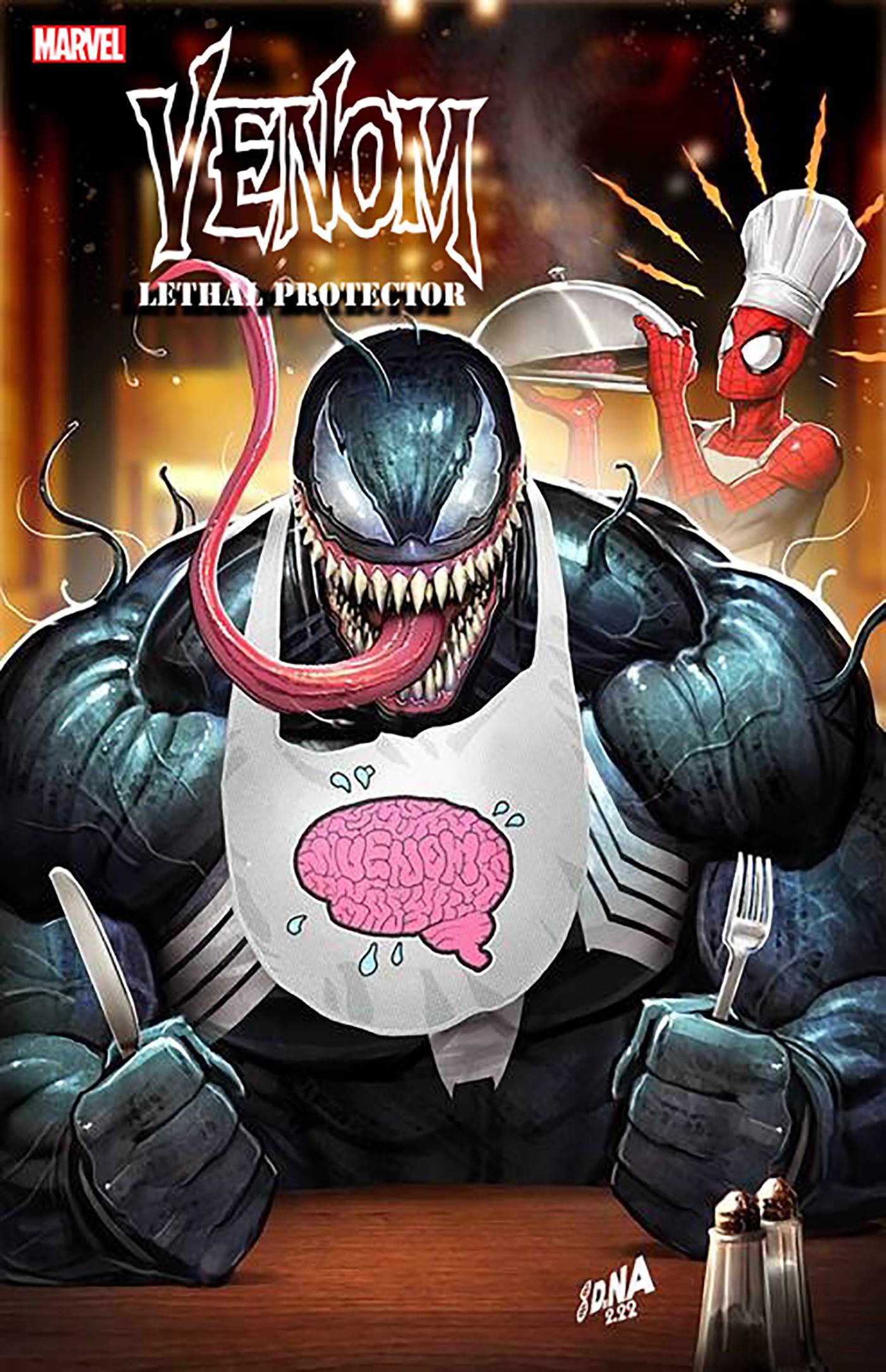 [Signed by David Nakayama] VENOM: LETHAL PROTECTOR 1 NAKAYAMA VARIANT[1:25]