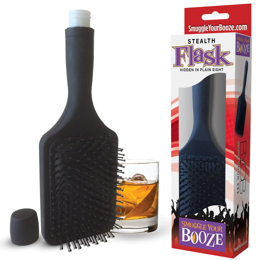 Smuggle Your Booze Brush Flask