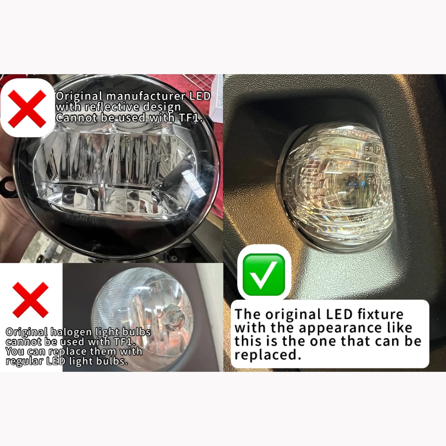 For Honda Civic 11th Gen MK11 LED Fog Lights Bulbs White Yellow Lamp Replacement XI 2021 2022 2023