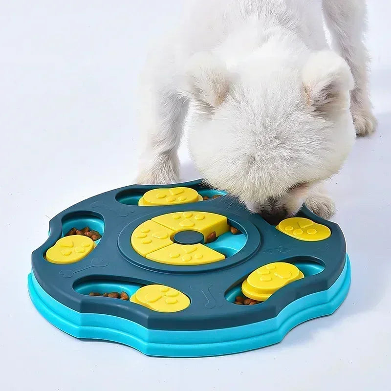 Dog Puzzle Slow Feeder Toy – Interactive Treat Dispenser for Mental Stimulation