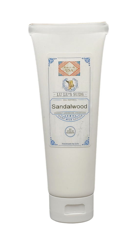 Sandalwood Goat Milk Lotion 4 oz.