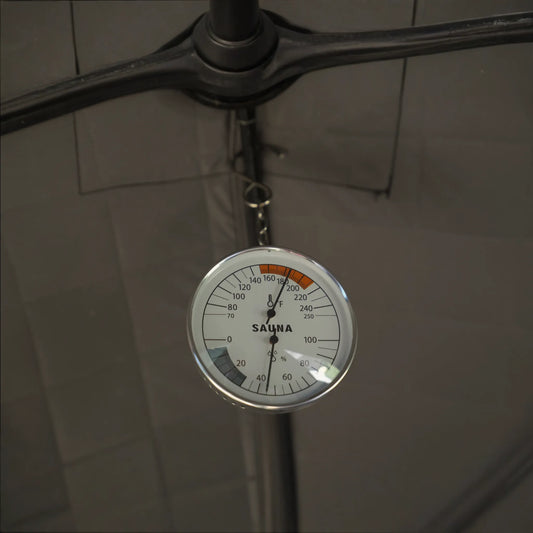 Wide-Range Sauna Thermometer/Hygrometer | Accurate Sauna Thermometer