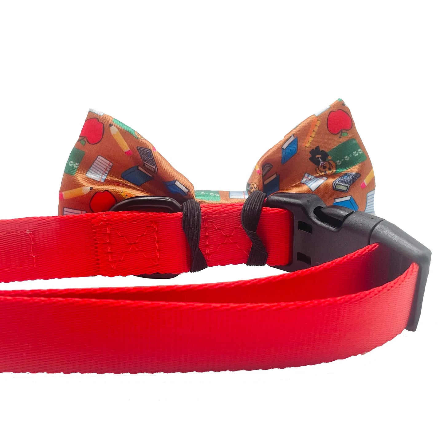 School Days Teacher Dog Bow Tie