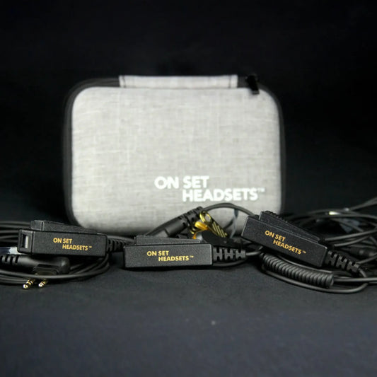 On Set Headsets™️ FilmPro 2-Pin Motorola M1 Elite Series