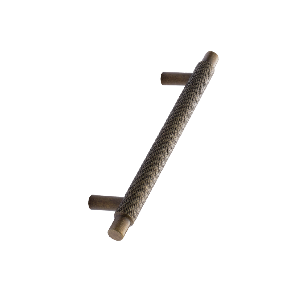 Antique Bronze "Manor" Knurled Cabinet Knobs and Drawer Pulls