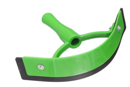GREEN SWEAT SCRAPER, DELUXE PLASTIC